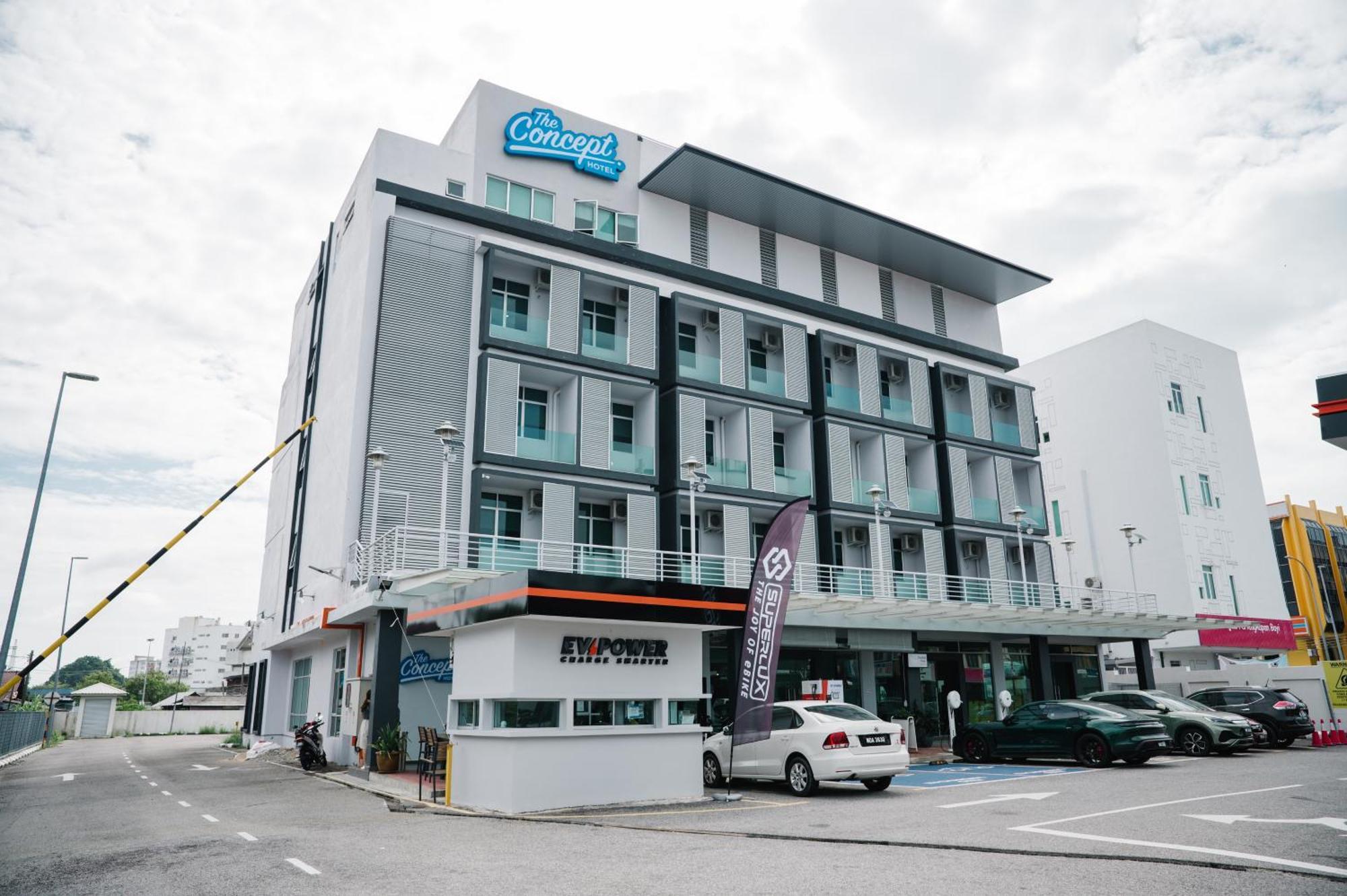 The Concept Hotel Melaka City Exterior foto